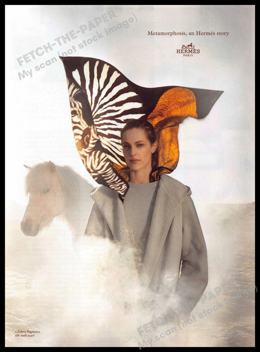 Hermes 2010s Magazine Print Ad 2014 Metamorphosis Icelandic Pony Hermes