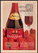 Heublein Creme de Strawberry 1970s Print Advertisement 1976 Arrow Fetch-the-Paper