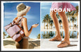 Hogan Boutique 2000s Print Advertisement (2 pages) 2005 Sandal Beach Legs Fetch-the-Paper