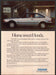 Honda Accord Hatchback Car 1980s Print Advertisement 1983 Fetch-the-Paper