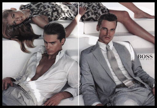 Hugo Boss 2000s Print Advertisement (2 pgs) 2007 Fetch the Paper!