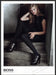 Hugo Boss Footwear 2000s Print Advertisement Ad 2009 Legs Black Tights Stairs Hugo Boss