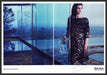 Hugo Boss Hilary Rhoda 2010s Print Ad (2 page) 2012 Fashion Glass Wall Fetch-the-Paper