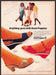 Hush Puppies Shoes 1980s Print Ad 1982 Legs Bassett Hound Dog Hush Puppies