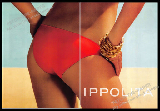 Ippolita Jewelry 2010s Print Advertisement (2 page) 2012 Legs Behind Sexy Ippolita