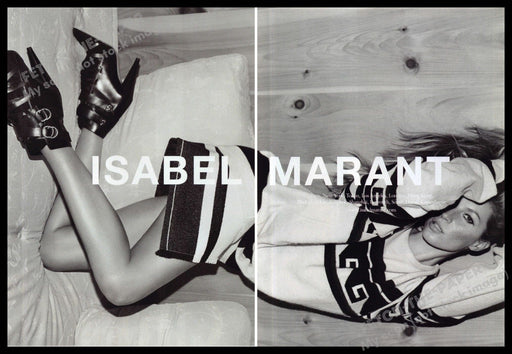 Isabel Marant 2010s Print Advertisement (2 page) 2014 Gisele Bundchen Legs Floor Isabel Marant