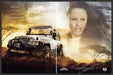 Jeep Wrangler Rubicon 2000s Print Ad (2 page) 2003 Tomb Raider Lara Croft Fetch-the-Paper