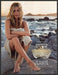 Jennifer Aniston UK 2010s Print Advertisement Ad 2010 Beach Rocks Parfum Fetch-the-Paper