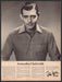 John Weitz Shirt Collection Clark Gable 1970s Print Advertisement Ad 1977 Fetch-the-Paper