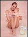 Johnson's Softlotion 2000s Print Advertisement 2005 Mom Toddler Legs Bare Skin Fetch-the-Paper