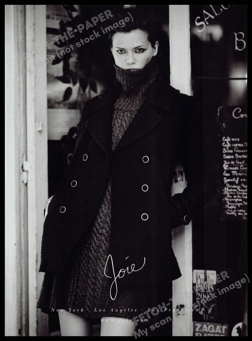 Joie 2010s Magazine Print Ad 2014 Kasia Struss Legs Joie