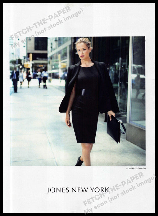 Jones New York 2010s Magazine Print Ad 2013 Carolyn Murphy Legs Working Woman Jones New York