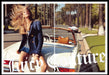Juicy Couture 2010s Print Advertisement (2 page) 2012 Legs Convertible Car Juicy Couture
