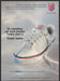 K-Swiss 1990s Print Advertisement 1995 Canvas Classic A Shoe K-Swiss