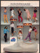 Keds Shoes 1980s Print Advertisement 1981 "One shoe for all the looks" Keds