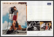 Keds Shoes Mischa Barton 2000s Print Advertisement (2 page centerfold) 2008 Legs Fetch-the-Paper