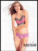 Kensie 2010s Magazine Print Advertisement 2013 Legs Teen Bra Panties Mismatch Kensie