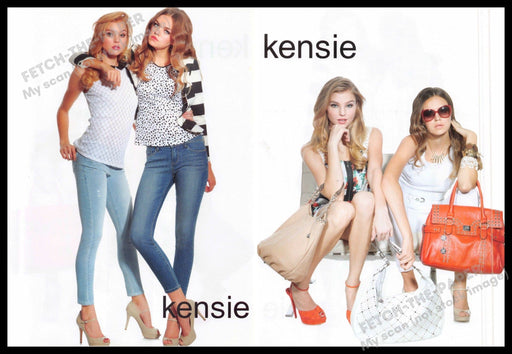 Kensie Legs Teen Girls Heels Pumps 2010s Magazine photo 2013 (Front / Back Page) Kensie