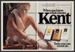 Kent Cigarettes 1980s Print Advertisement (2pg centerfold) 1983 Gym Locker Fetch-the-Paper