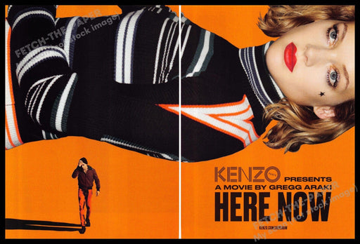 Kenzo 2010s Print Advertisement (2 page) 2015 Gregg Araki Short Film Kenzo