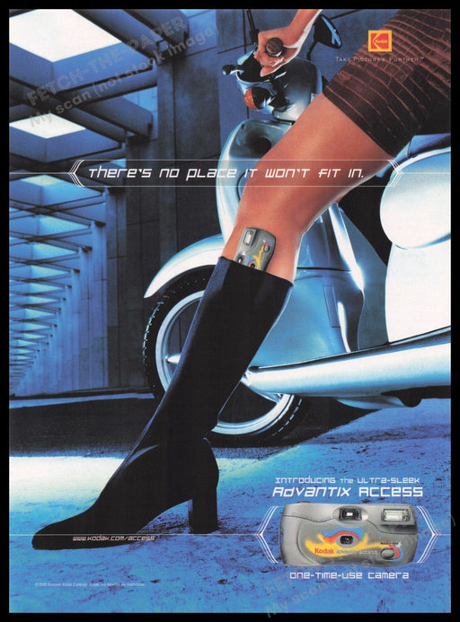 Kodak 2000s Print Advertisement Ad 2017 Fetch the Paper!