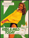 Kool 1980s Print Advertisement Ad 1987 Beach Girl Oversized Yellow Sweater Kool