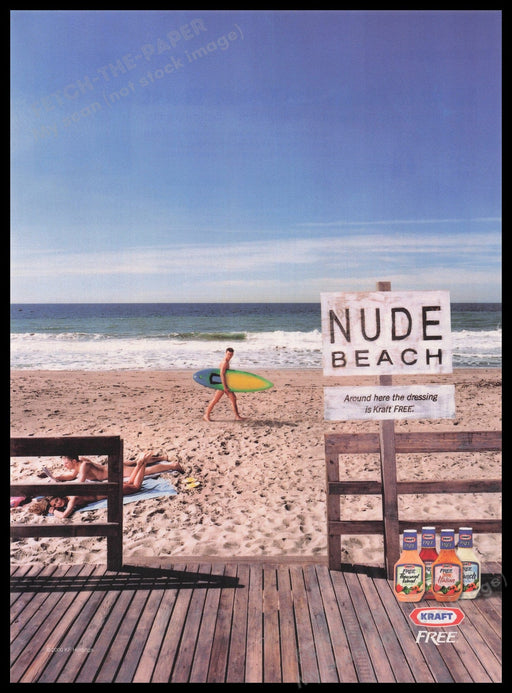 Kraft 2000s Print Advertisement Ad 2017 Fetch the Paper!