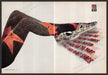 L.A. Gear Shoes 1990s Print Advertisement (2 page) 1995 Tights Legs Fetch-the-Paper