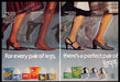 L'eggs Sheer Energy 1970s Print Ad (2 pages) 1977 Pantyhose Hosiery Legs Women L'eggs Sheer Energy