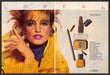 L'Oreal 1980s Magazine Print Advertisement (2 pages) 1985 Future Shock Colors L'Oreal