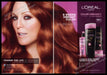 L'Oreal 2010s Print Ad (2 pg) 2013 Julianne Moore "Change the life of your hair" L'Oreal
