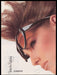 La Blanca Sunglasses 1980s Print Advertisement Ad 1984 Diane Von Furstenberg Fetch the Paper!