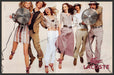 Lacoste Clothing 2000s Print Advertisement (2 Page) 2009 Jumping Models Fetch-the-Paper
