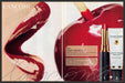 Lancome Lipstick 2000s Print Advertisement (2 pages) 2005 Red Lips Apple Fetch-the-Paper