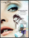Lancome Paris Drew Barrymore 2000s Print Advertisement 2005 French Riviera Fetch-the-Paper