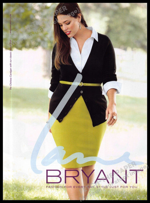 Lane Bryant 2010s Magazine Print Ad 2013 Full Figure Legs Ashley Graham Lane Bryant