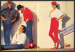 Lee Sleeks 1980s Magazine Print Ad (2 pages) 1985 Models Sun Wall Lee Sleeks