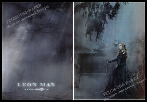 Leon Max 2010s Print Advertisement (2 pg) 2011 17th Century English Countryside Leon Max