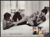 Liz Claiborne 1990s Print Advertisement Ad 1994 Couple Painting Toenails Liz Claiborne