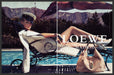 Loewe Handbags 2000s Print Advertisement (2 Pg) 2009 Legs Pool Diving Male Fetch-the-Paper