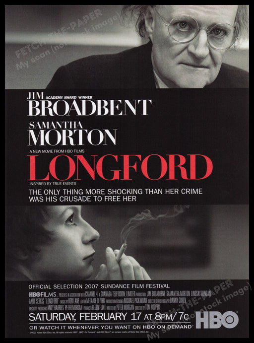 Longford Print Advertisement Ad 2007 Fetch the Paper!