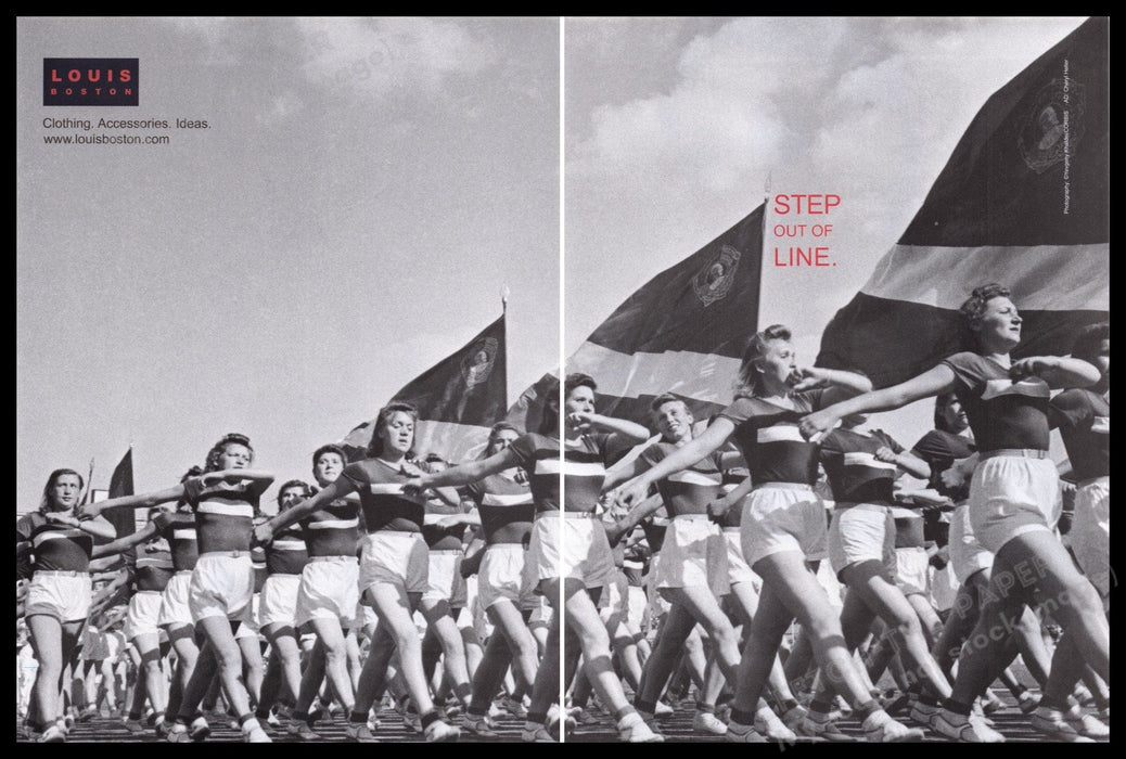 Louis Boston 2000s Print Advertisement (2 pgs) 2017 Fetch the Paper!