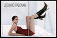 Luciano Padovan 2000s Print Advertisement 2005 (2 pages) Legs Boots Wall Fetch-the-Paper