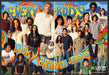 Lucky Brand 2000s Print Advertisement (2 page) 2007 Group of People & Kids Fetch-the-Paper
