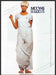 Macy's Bullocks 1990s Print Advertisement 1994 Mark Eisen White Overalls Fetch-the-Paper