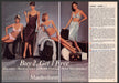 Maidenform 1980s Print Advertisement (2 pages) 1985 Lingerie Sweepstakes Maidenform