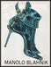 Manolo Blahnik Shoes 2000s Print Advertisement Ad 2003 Illustration Fetch-the-Paper