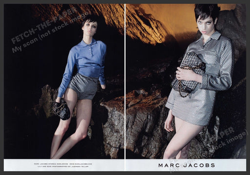 Marc Jacobs Clothing 2000s Print Advertisement Ad (2 pages) 2013 Legs Fetch the Paper!