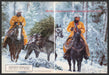 Marlboro Country 1990s Print Advertisement Ad 1994 "Merry Christmas" Tree Marlboro