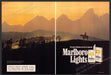 Marlboro Lights 1980s Print Advertisement (2 page) 1987 Mountain Sunset Marlboro